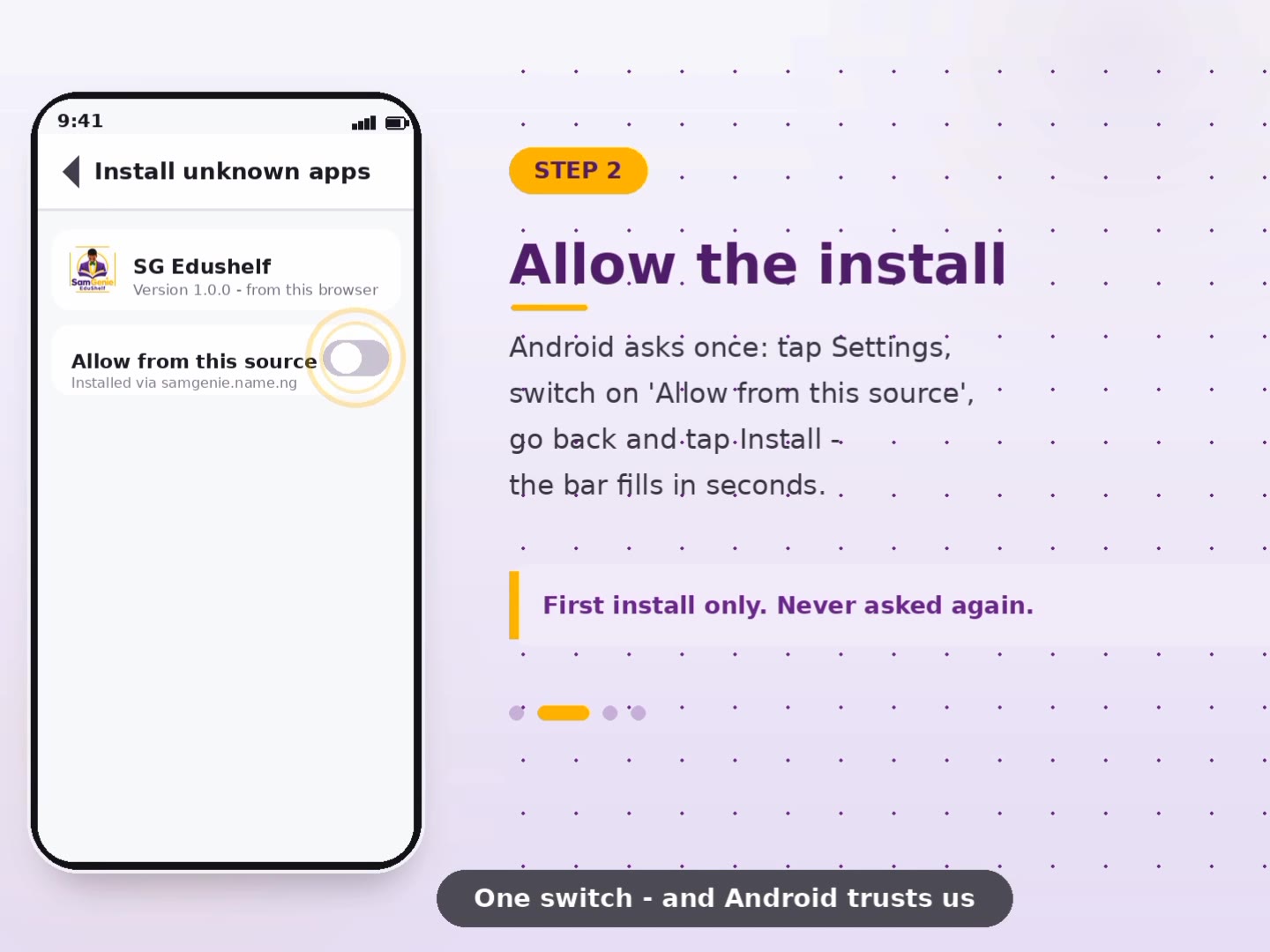 SamGenie EduShelf installation tutorial preview